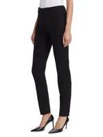 Lino Wool-Blend Skinny Pants