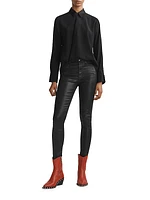 Nina Coated Skinny Jeans