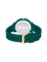 L.12.12 Plastic & Silicone Strap Chronograph Watch