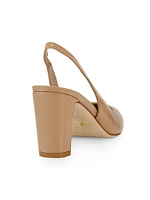 Vida 75MM Leather Slingback Pumps