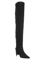 Ultrastuart Fringe 100MM Suede Over-The-Knee Boots