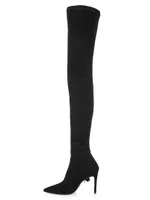 Ultrastuart Fringe 100MM Suede Over-The-Knee Boots