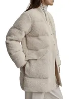 Wynn Sherpa Puffer Coat