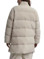 Wynn Sherpa Puffer Coat