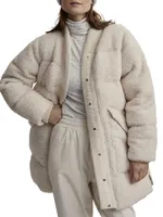 Wynn Sherpa Puffer Coat