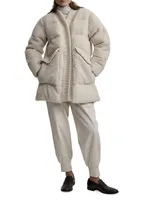 Wynn Sherpa Puffer Coat