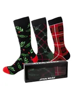 Star Wars 3-Pair Graphic Knit Socks