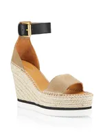 Glyn Leather Wedge Sandals