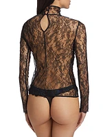 All Over Lace Turtleneck