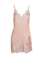 Giselle Lace Slip Minidress