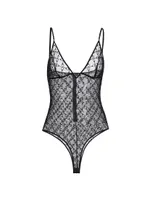 Handcuff Thong Bodysuit