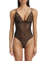 Handcuff Thong Bodysuit