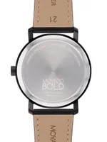 40MM Bold Evolution Leather Watch