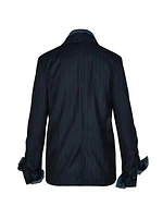 City To Mountain Mix Media Jacket