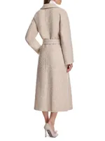 Belted Wool & Alpaca Coat