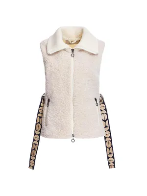 Shearling Lamb & Quilted Shell Vest