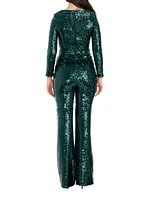 Carson Sequin Jumpsuit