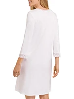 Moments Cotton Lace-Trim Nightgown