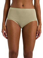 Cotton Seamless Full-Coverage Briefs