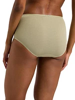 Cotton Seamless Full-Coverage Briefs