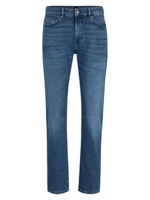 Regular-Fit Jeans Comfort-Stretch Denim