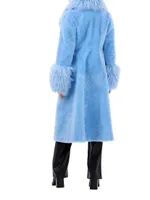 Cashmere Goat Coat With Mongolian