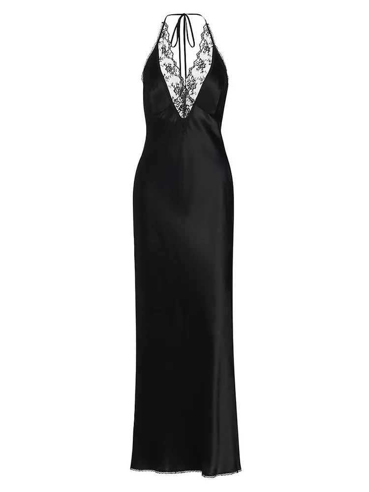 Reflexión Aries Silk Halter Gown