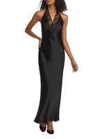 Reflexión Aries Silk Halter Gown