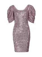 Fujita Sequined Minidress