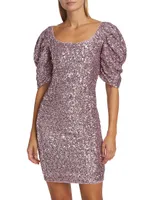 Fujita Sequined Minidress