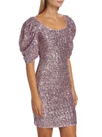 Fujita Sequined Minidress