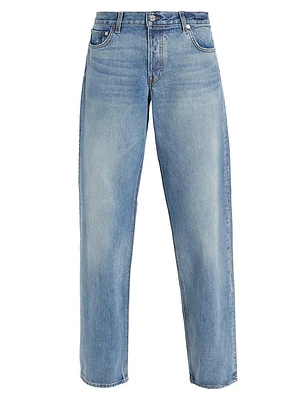 Low-Rise Rigid Boyfriend Jeans