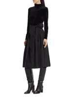 Raquel Turtleneck Midi-Dress