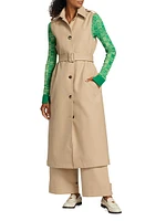 2-In-1 Cotton Double-Layered Trench Coat