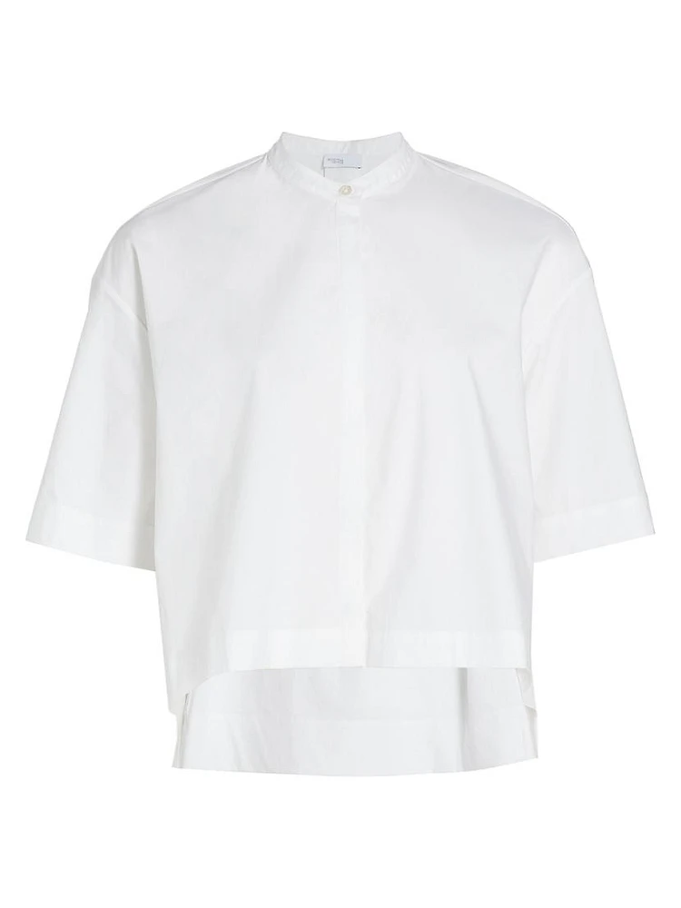 Poplin Cropped Shirt