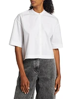 Poplin Cropped Shirt