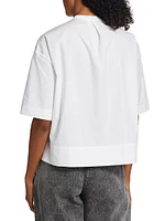 Poplin Cropped Shirt