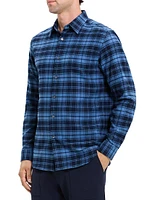 Irving Checked Button-Front Shirt