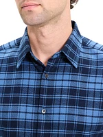 Irving Checked Button-Front Shirt