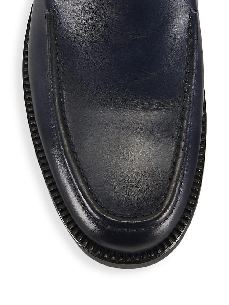 Danto Leather Slip-On Loafers