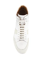 Bafata Leather High-Top Sneakers