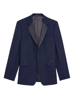 Chambers Wool Two-Button Tuxedo Jacket