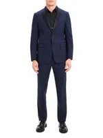 Chambers Wool Two-Button Tuxedo Jacket