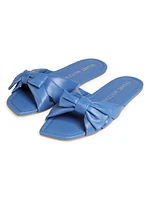 Sofia Leather Slides