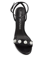 Nearlybare Portia 85MM Leather Sandals