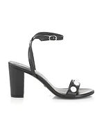 Nearlybare Portia 85MM Leather Sandals