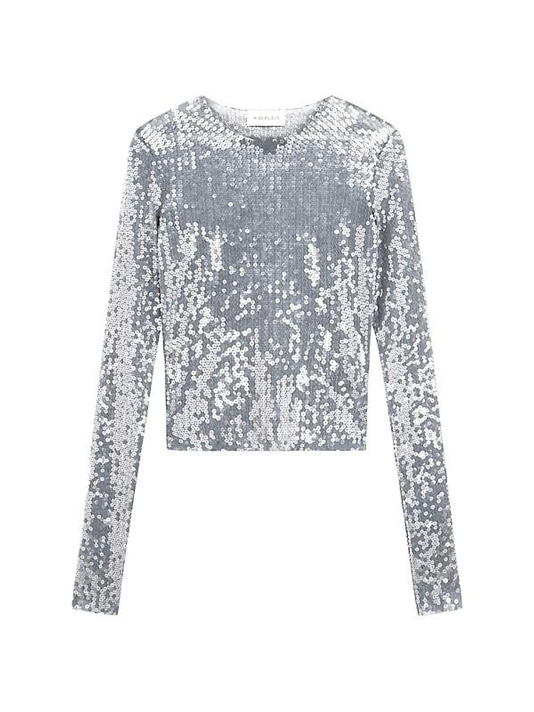 Wake Tanith Sequined Top