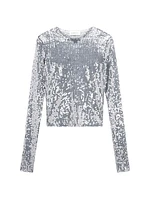 Wake Tanith Sequined Top