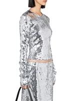 Wake Tanith Sequined Top