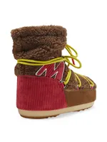 Unisex Icon M-Patch Shearling Ankle Boots